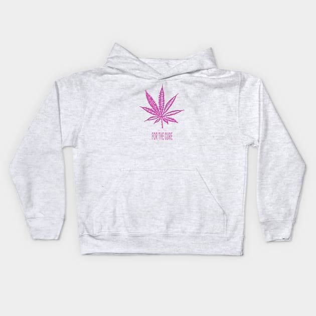 Cannabis For The Cure Kids Hoodie by asaiphoto